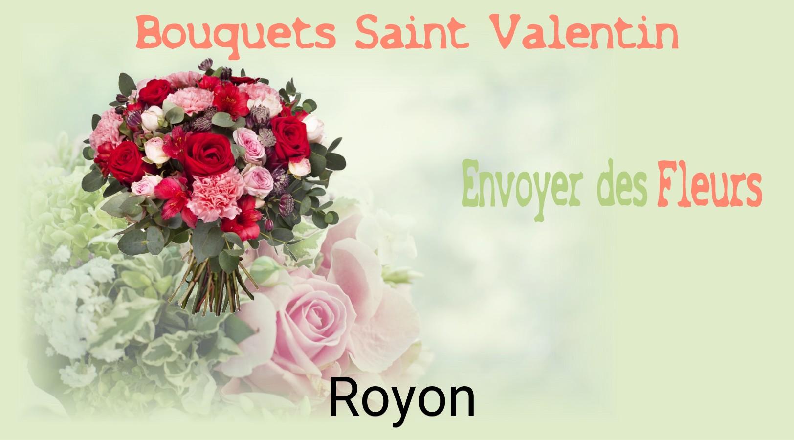 Roses de Saint-Valentin livrées à Royon
